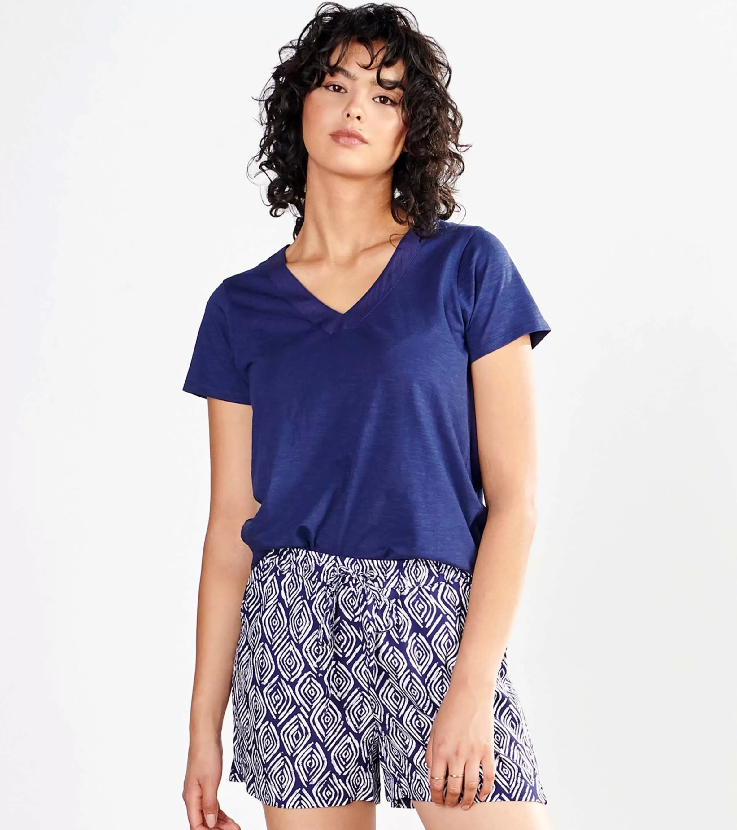 Women Hatley Tops*River Tee - Patriot Blue