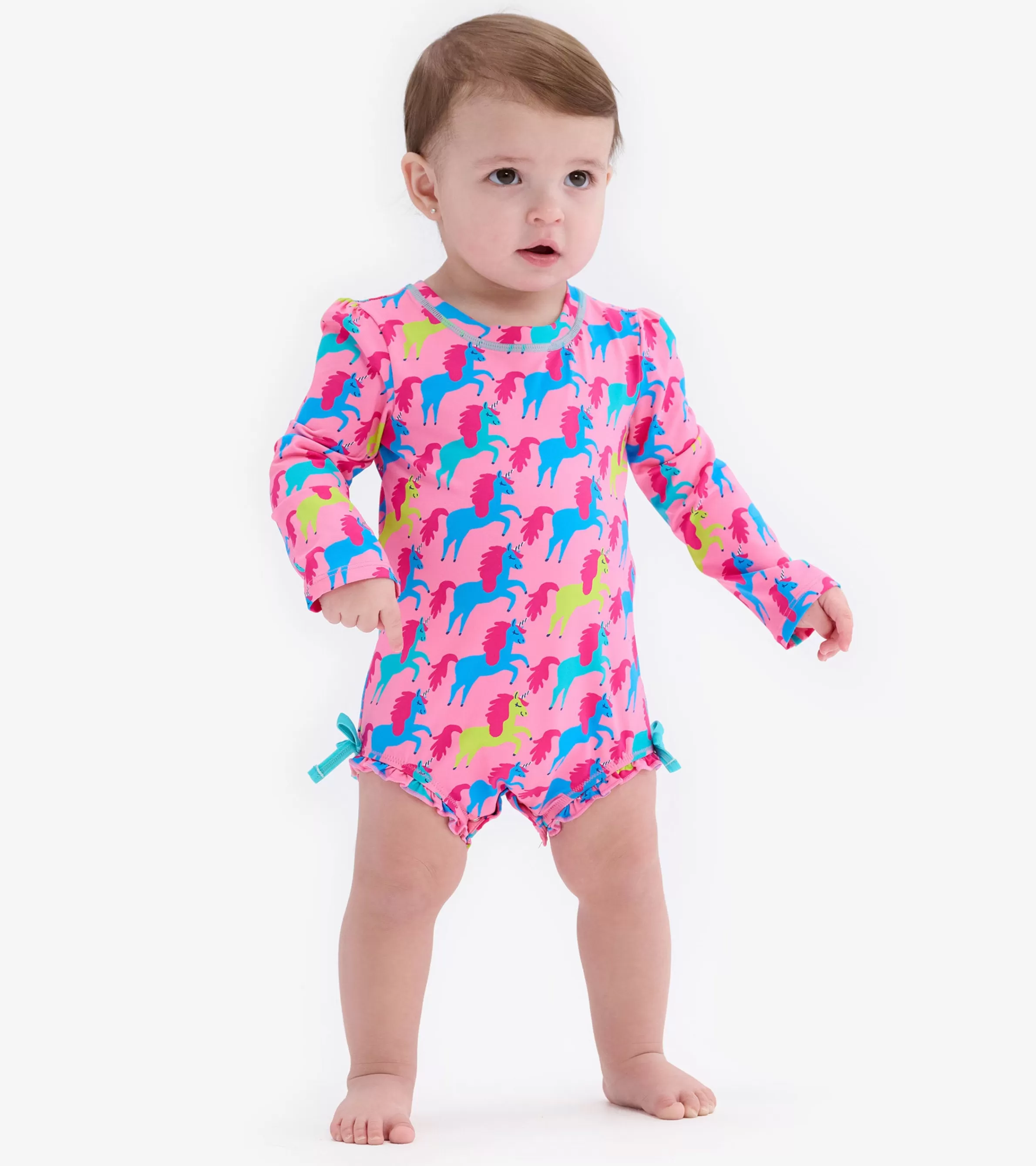 Hatley Swimwear | Swimwear*Rock Star Unicorn Baby Rashguard Swimsuit