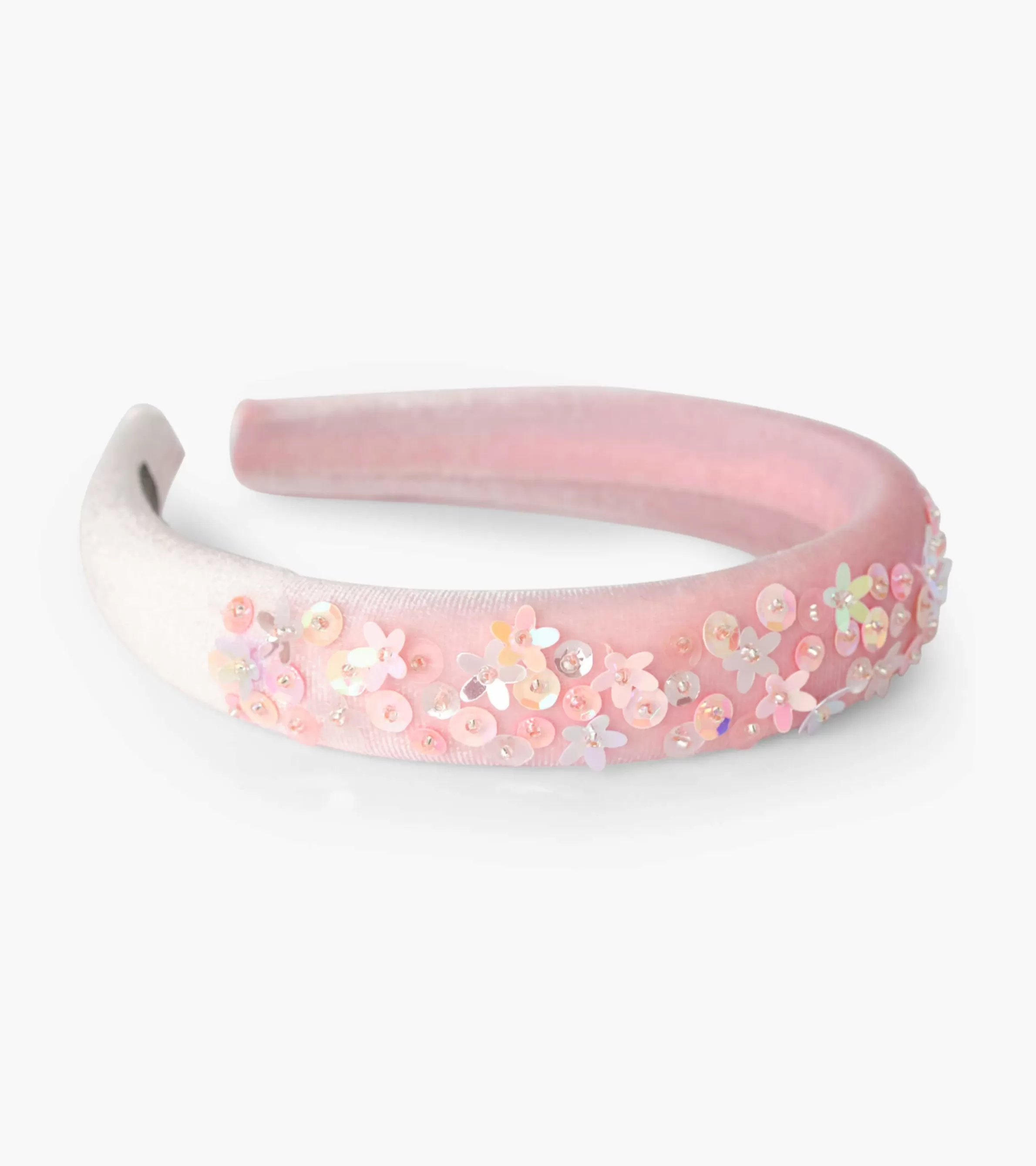 Hatley Accessories*Rose Shadow Velvet Puff Headband