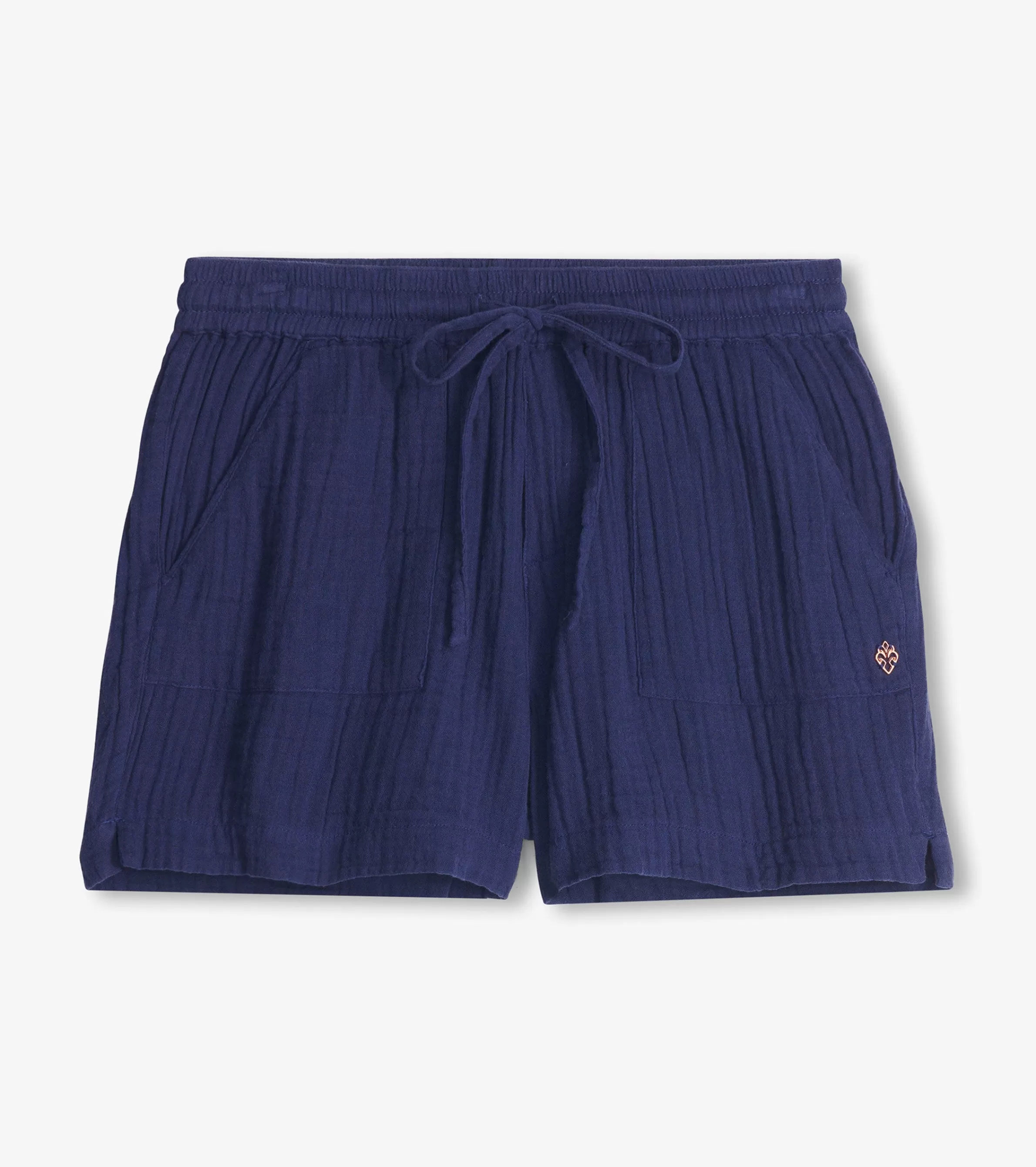 Women Hatley Bottoms*Santorini Shorts - Navy Gauze