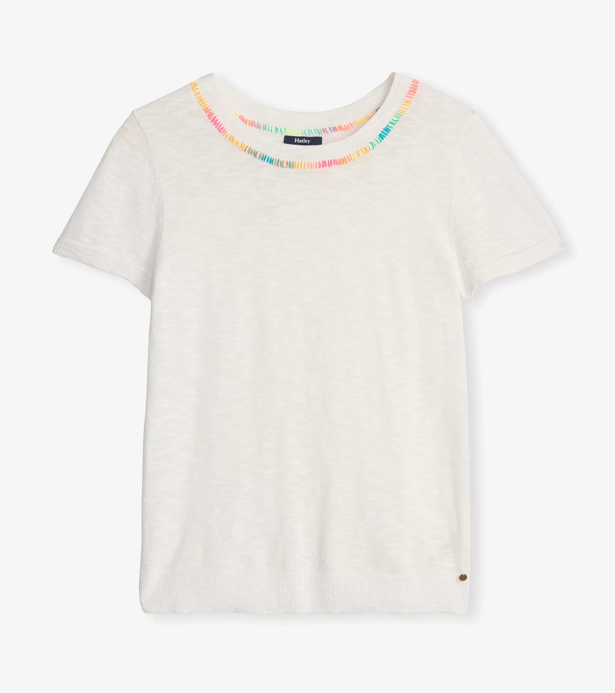 Women Hatley Tops*Simone Knit Tee - White