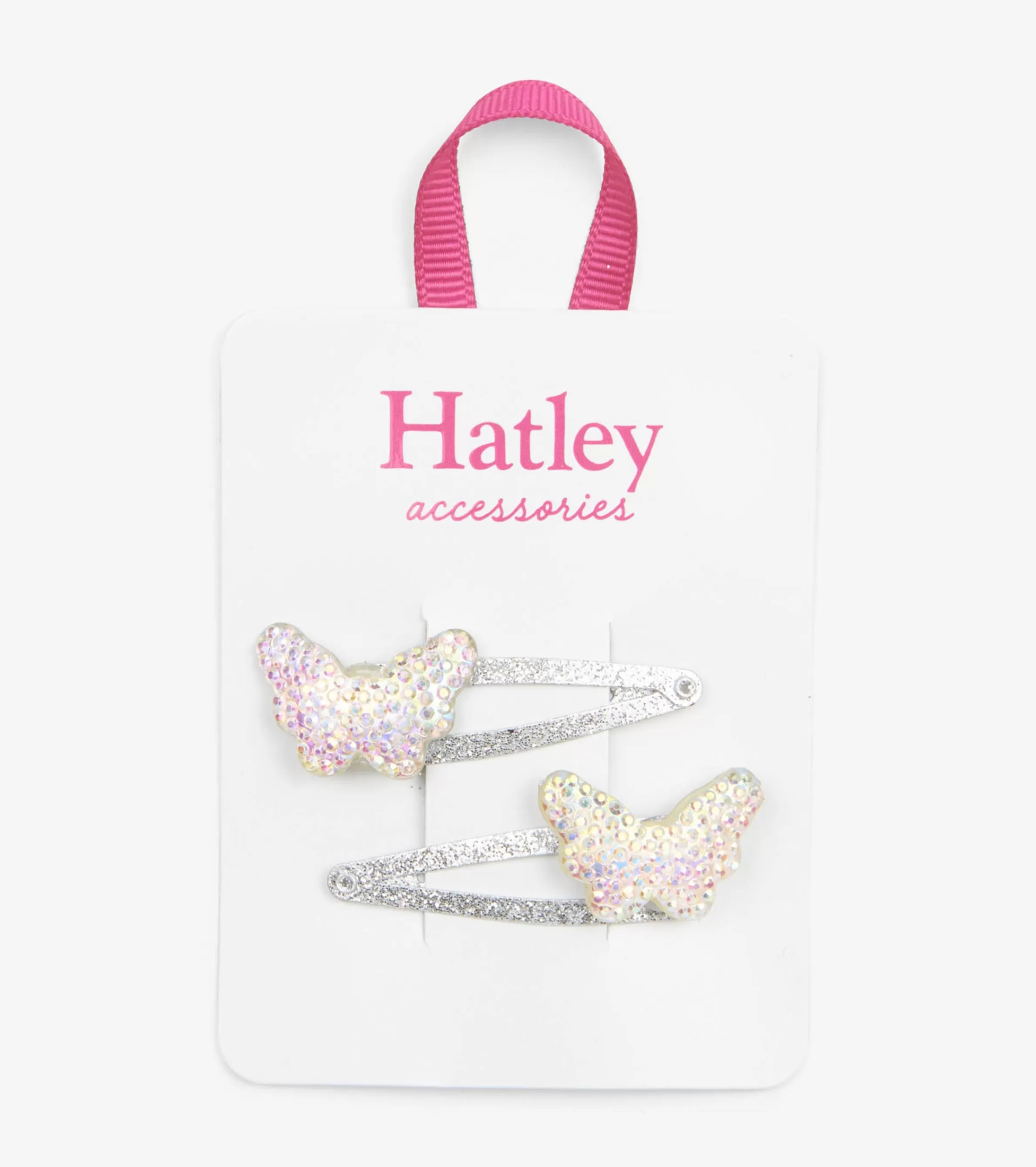 Hatley Accessories*Sparkling Butterflies Snap Clips