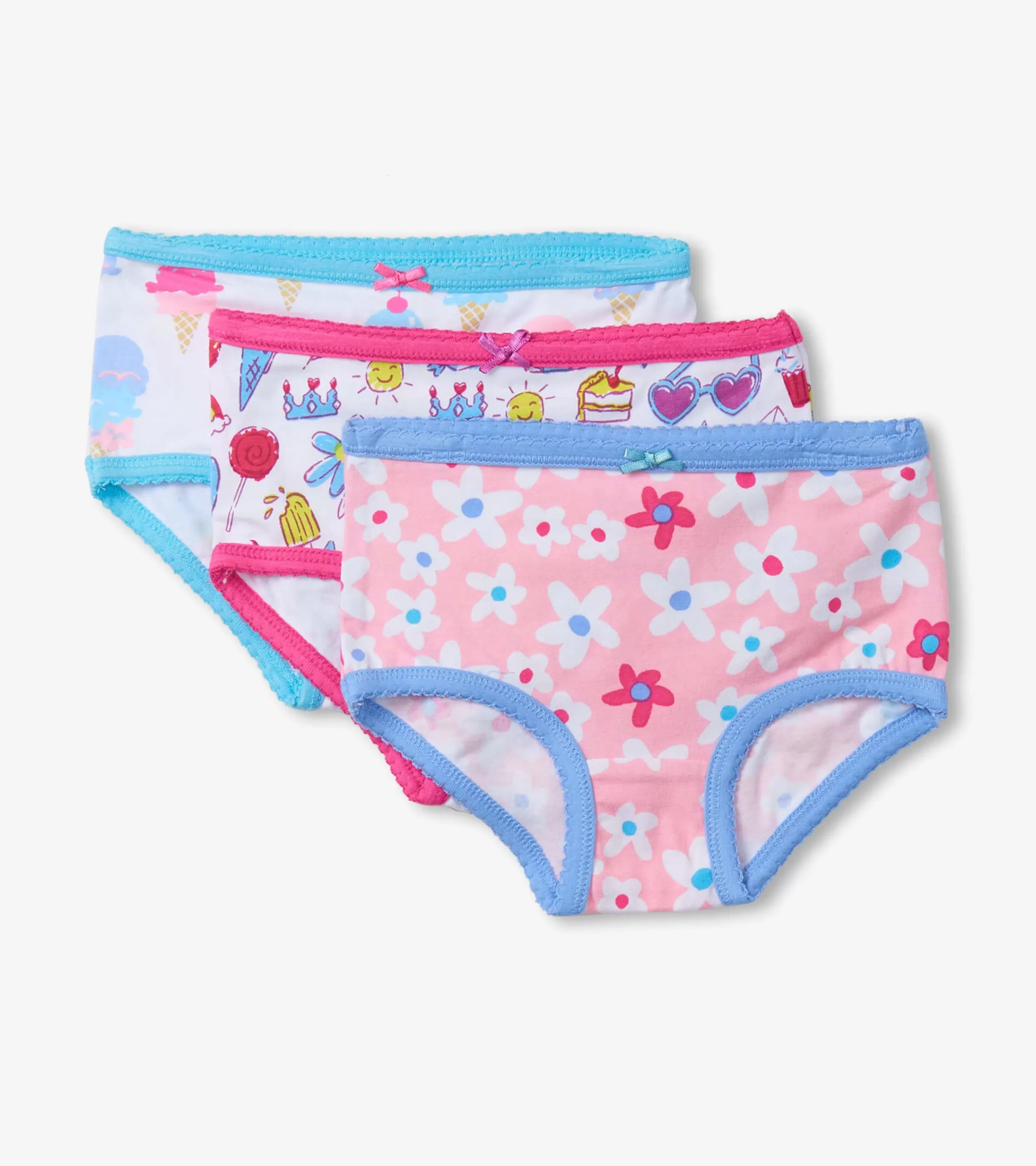 Hatley Underwear | Accessories*Summer Prints Girls Hipster Underwear 3 Pack