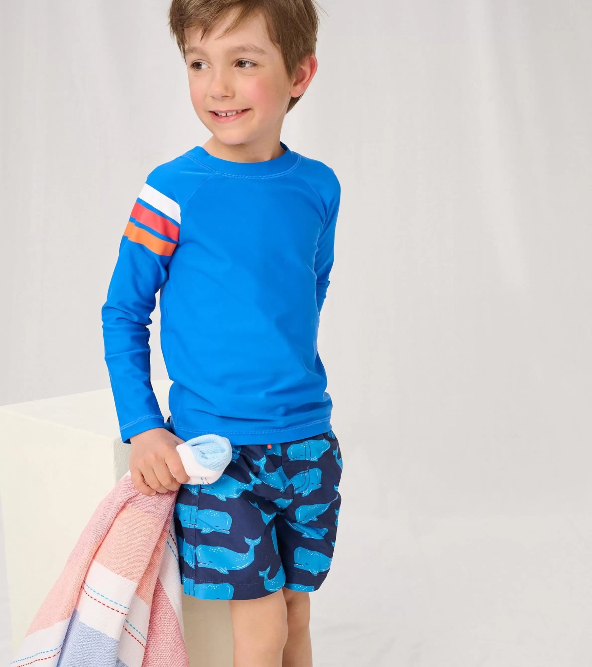 BOY Hatley Swimwear | Swimwear*Surf Stripes Longsleeve Rashguard