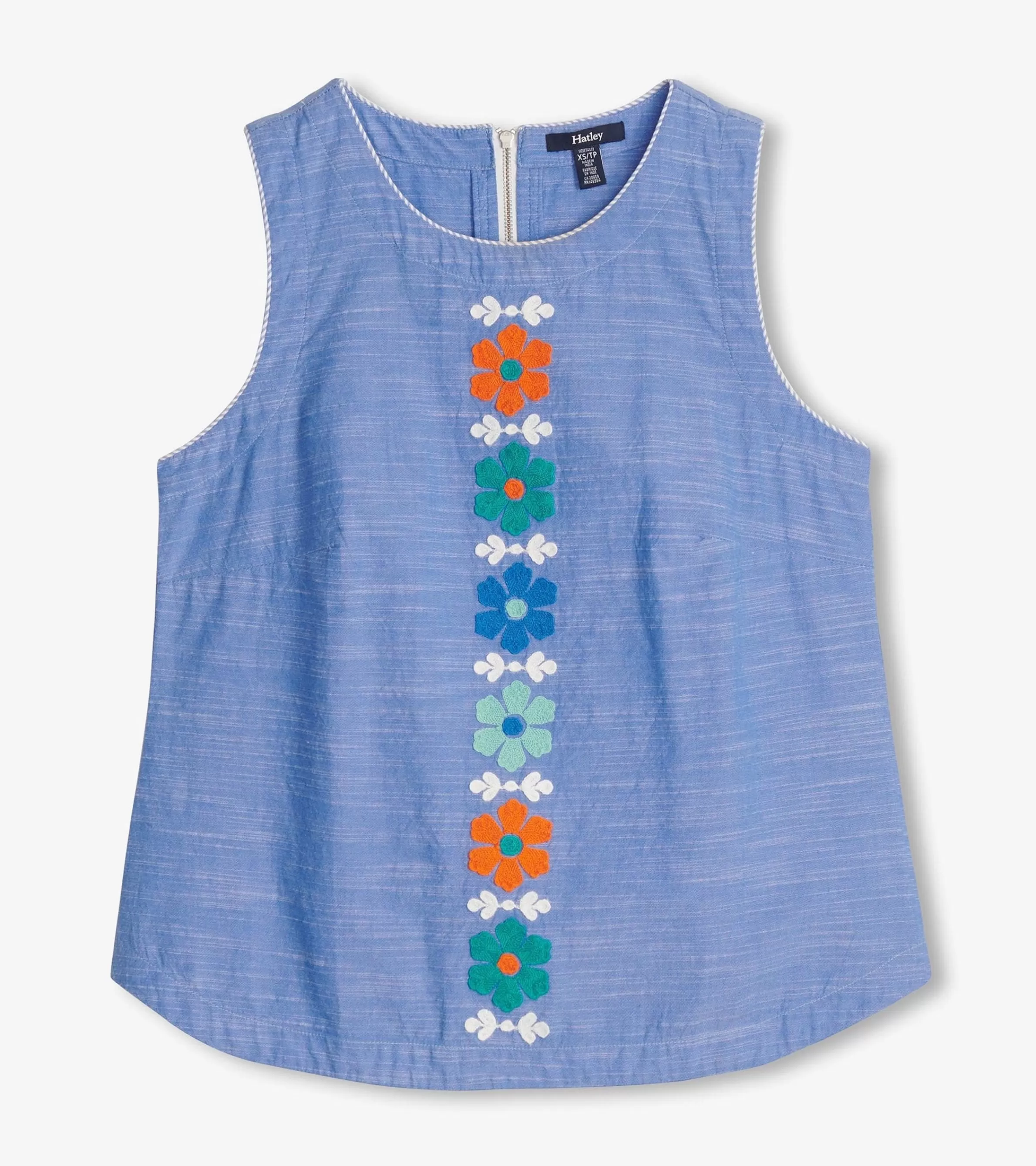 Women Hatley Tops*Tessa Tank Top - Chambray