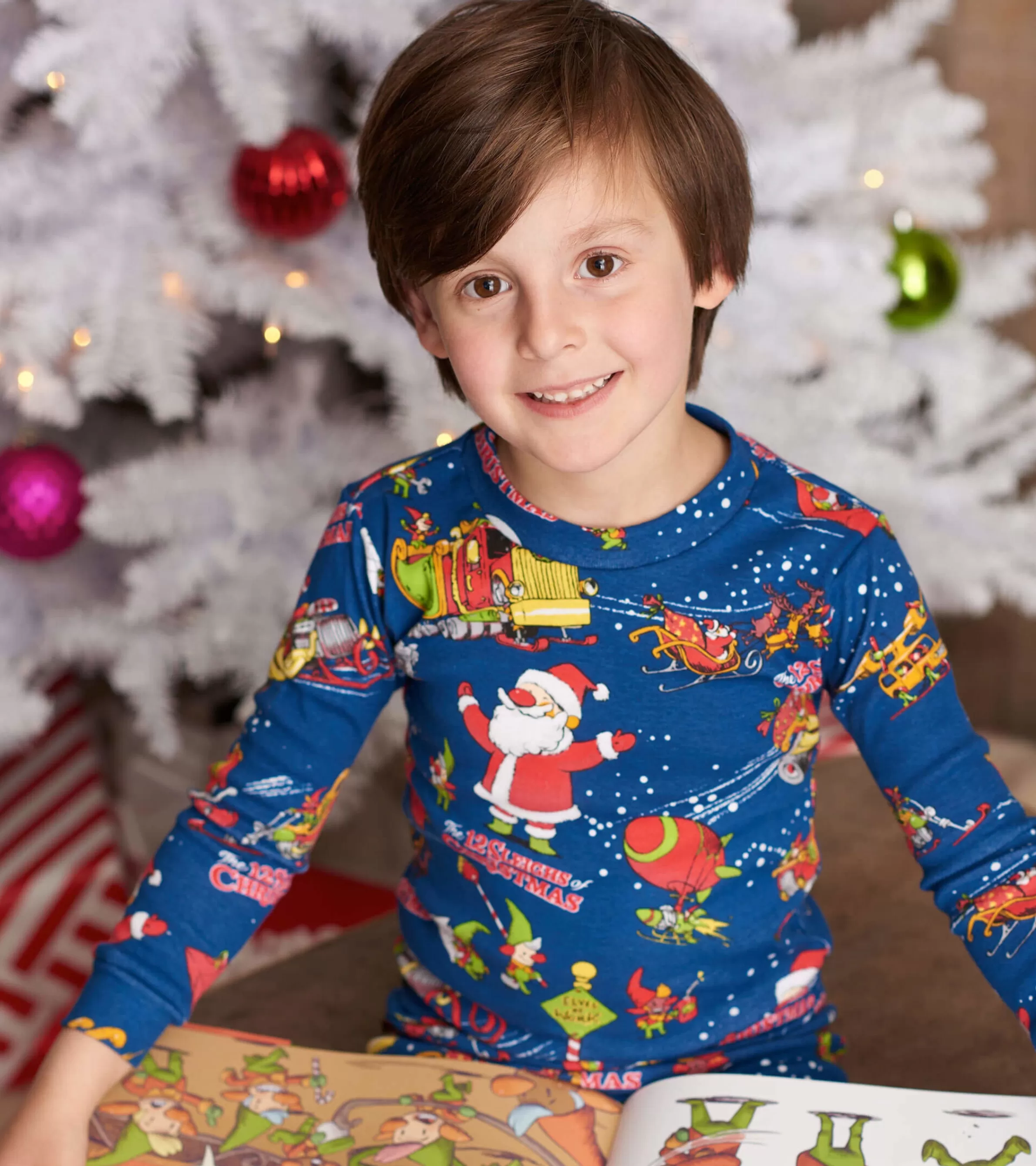 BOY Hatley Sleepwear | Sleepwear*The 12 Sleighs of Christmas Pajama Set