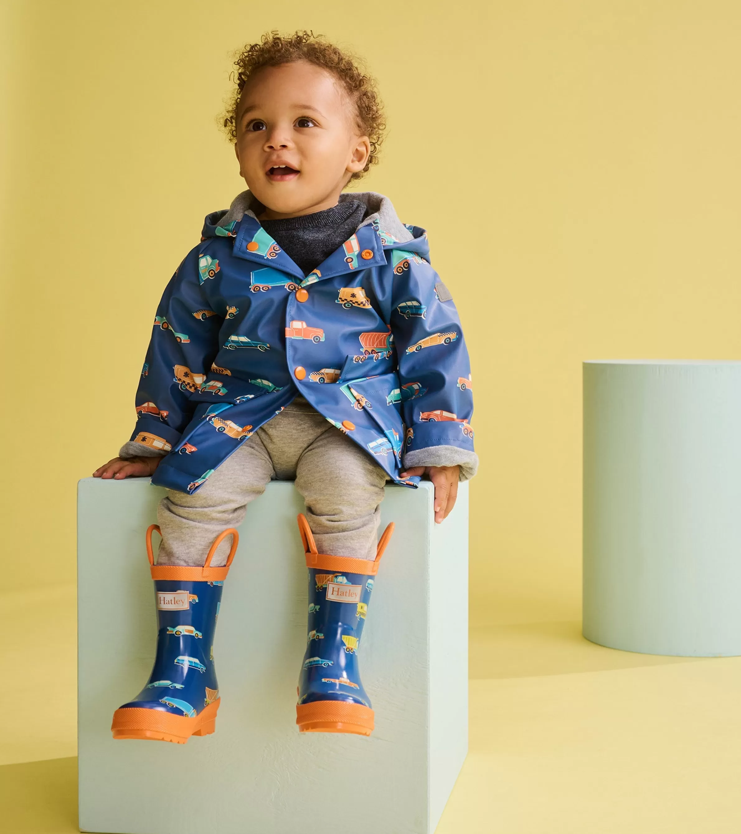 Hatley Rainwear | Rainwear*Toddler Boys Driving Cars Rain Boots