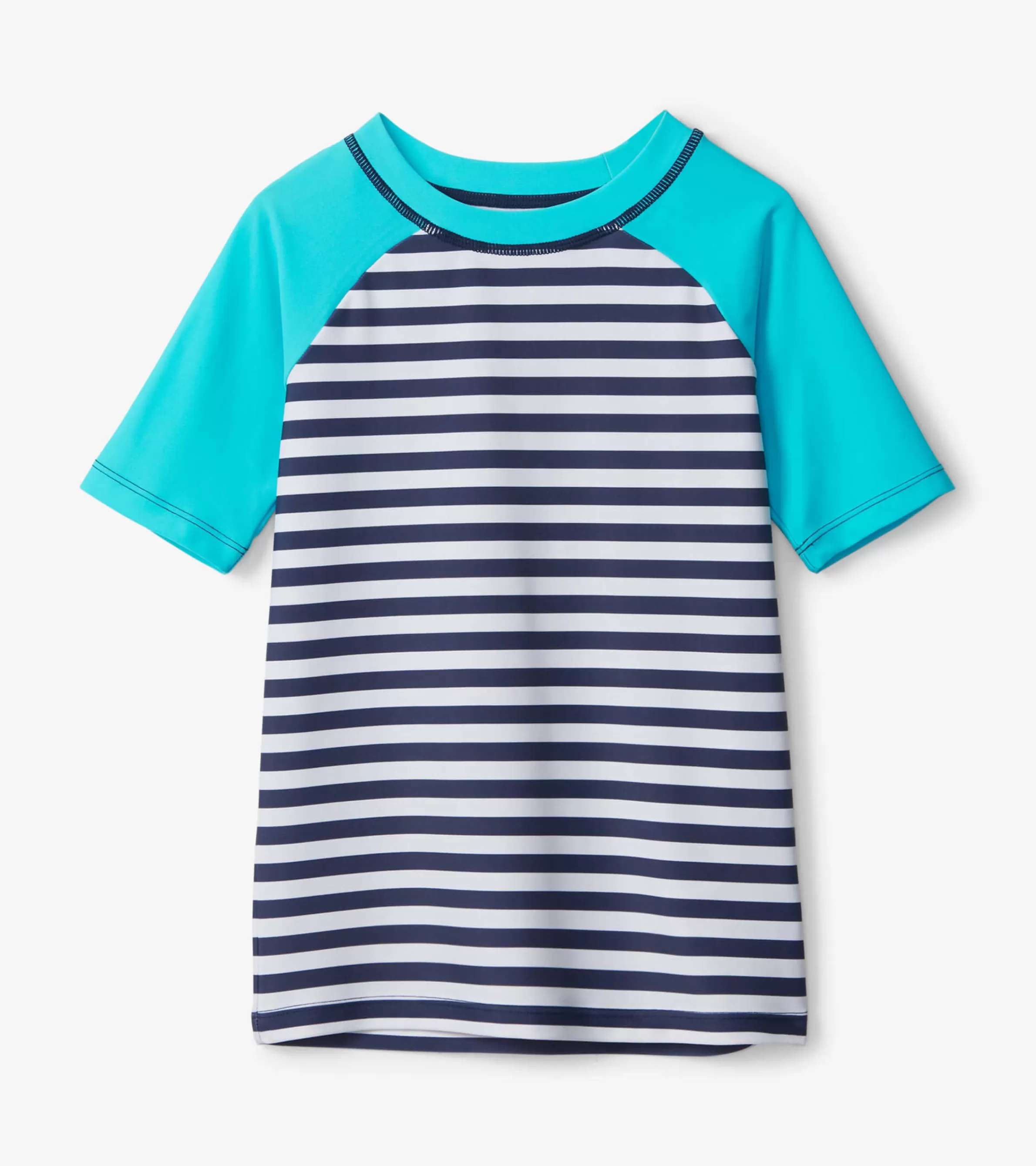 BOY Hatley Swimwear | Swimwear*Underwater Stripes Short Sleeve Rashguard