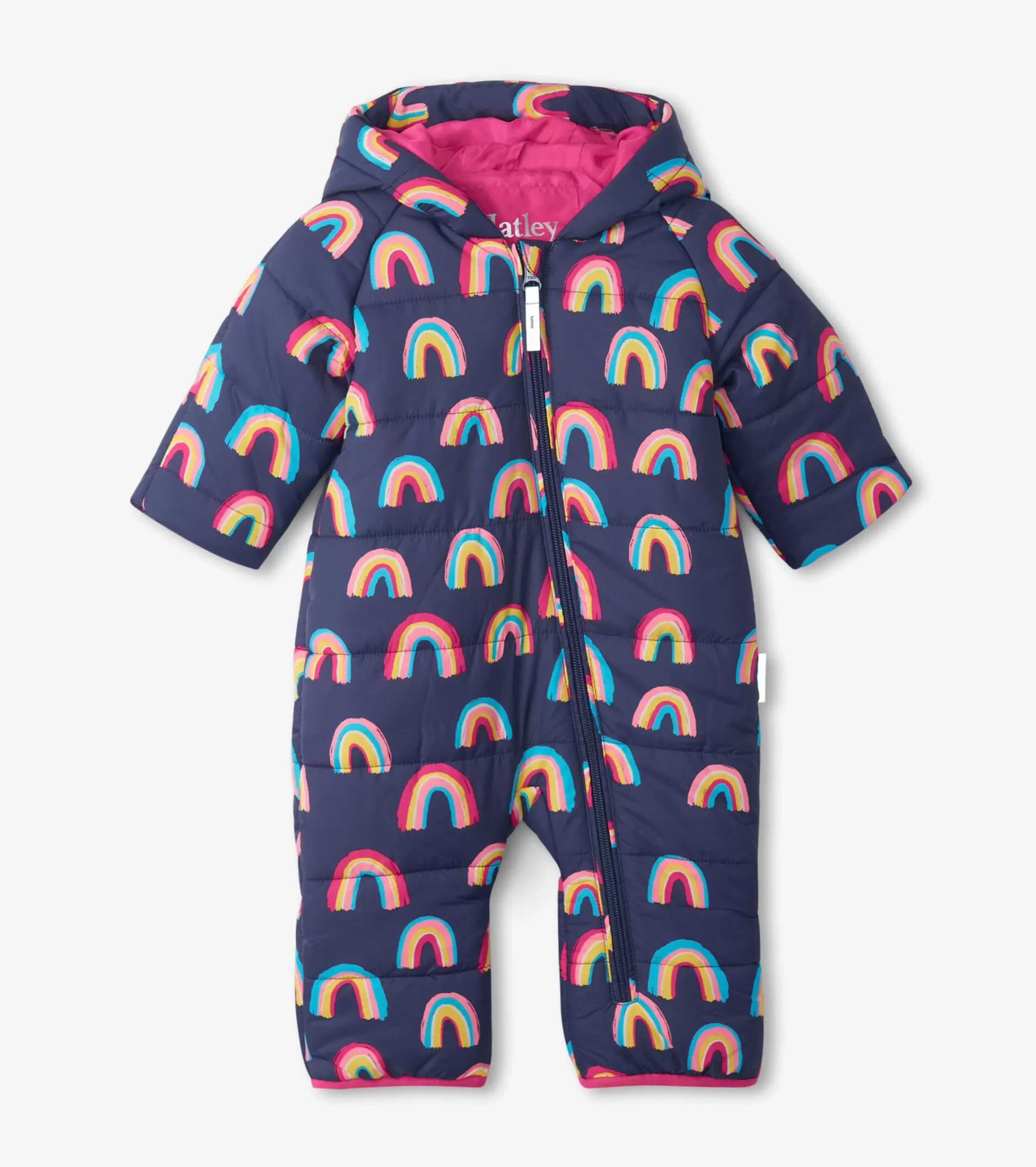 Hatley Outerwear*Vibrant Rainbows Baby Snowsuit