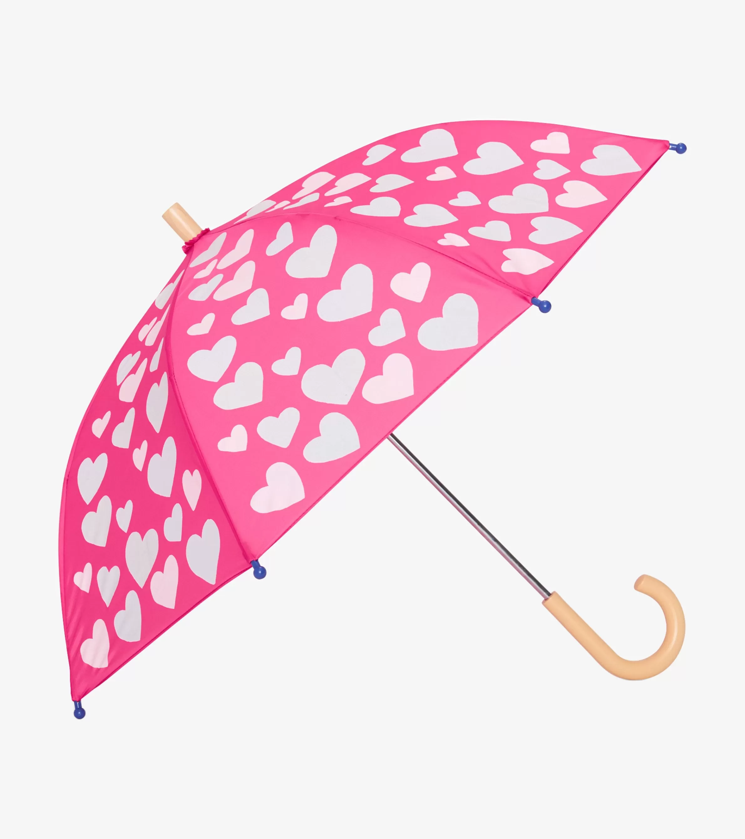 Hatley Rainwear | Rainwear*White Hearts Colour Changing Umbrella