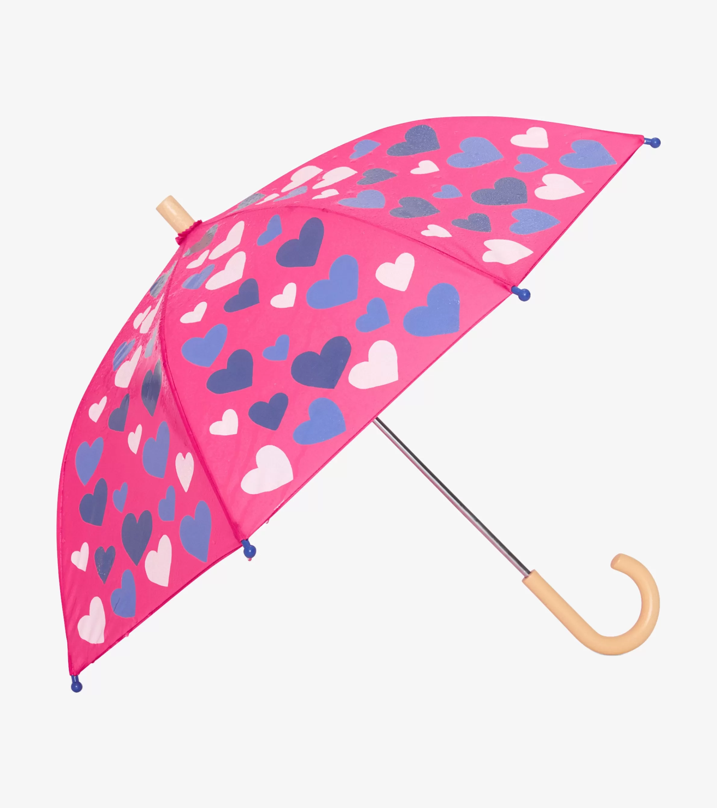 Hatley Rainwear | Rainwear*White Hearts Colour Changing Umbrella